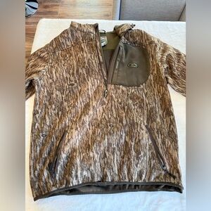 Drake Camouflage Quarter-Zip Pullover